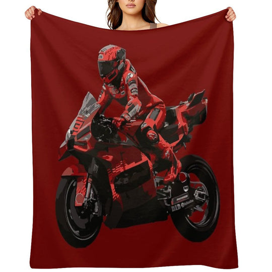 MotoGP Marc Marquez 93 Comfort Throw Blanket