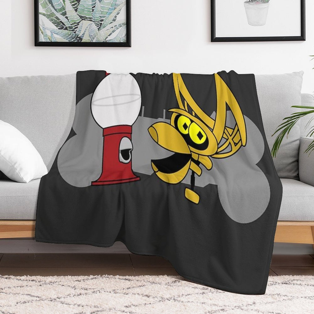 MST3K - The Bots Shrink-resistant Throw Blanket