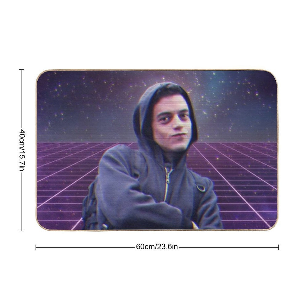 HACKERMAN  Fade-Resistant Bath Mat