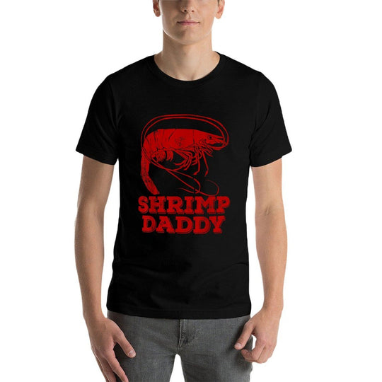 Vintage Shrimp Daddy  Stretchy T-Shirt