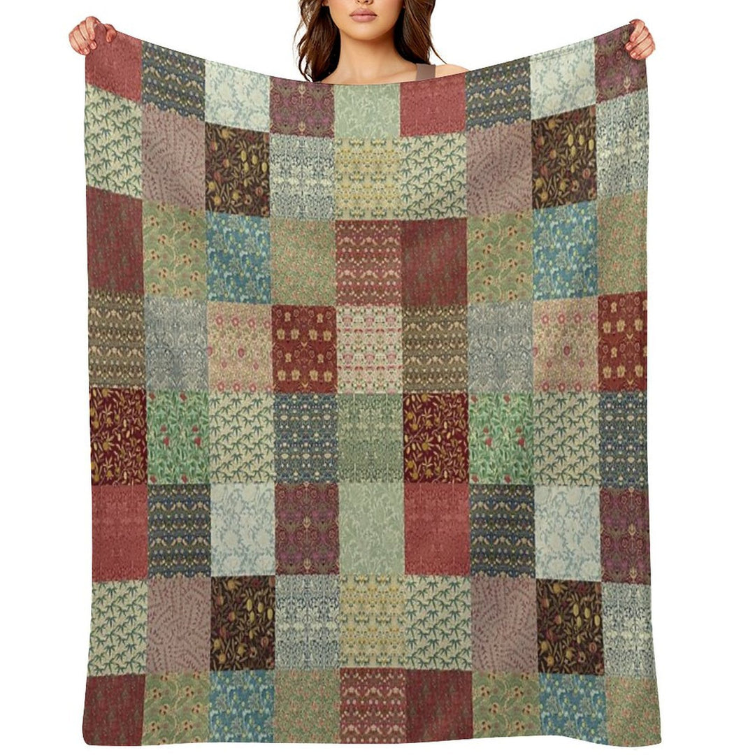 William Morris Pattern Collection Quick-dry Throw Blanket