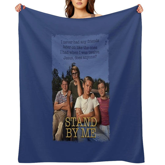 Stand By Me No2 Anti-pilling Throw Blanket