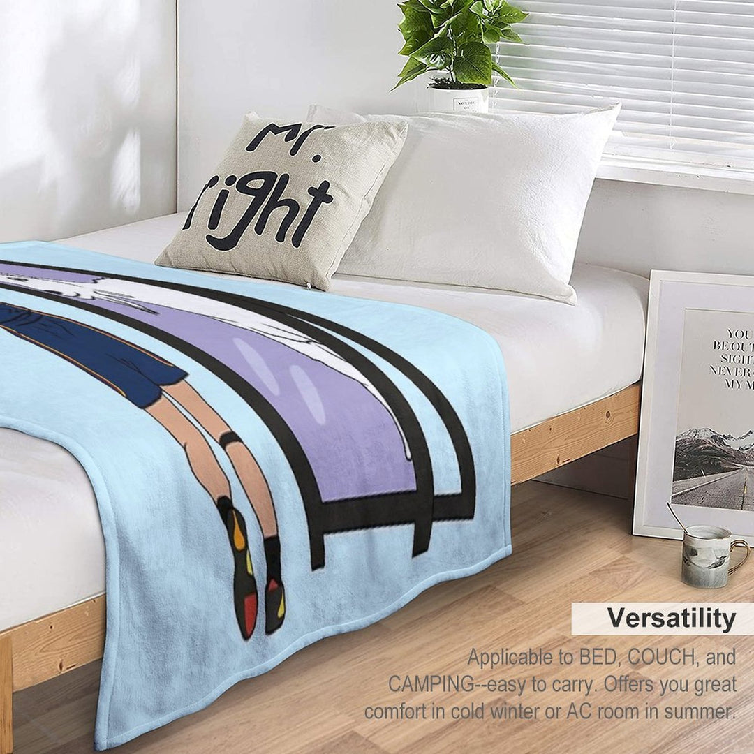 Caitlin Clark Mirror GOAT (Indiana) Premium Throw Blanket