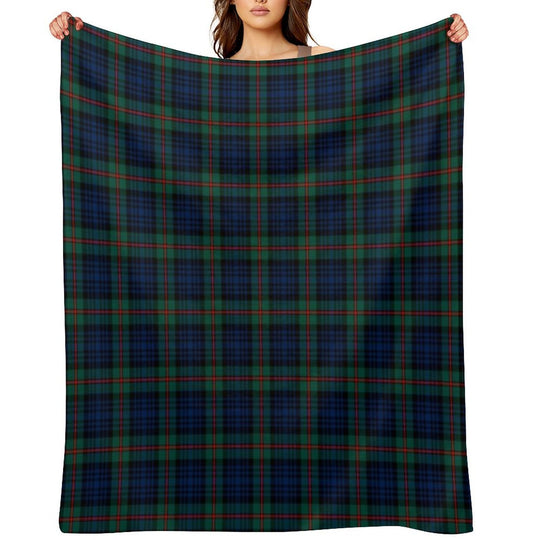 Clan MacKinlay Tartan Premium Throw Blanket