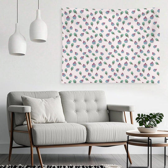 Sweet Smiles – Ice Cream Pattern Tapestry