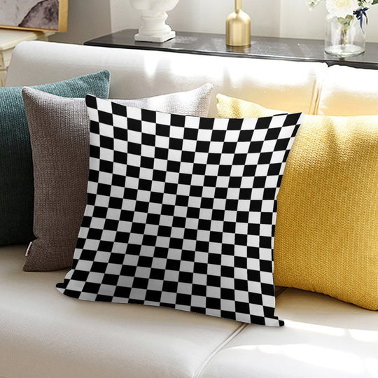 Chequered Flag Checkered Racing Car Winner Bedspread Duvet Phone Case Soft Style Accent Throw Pillow