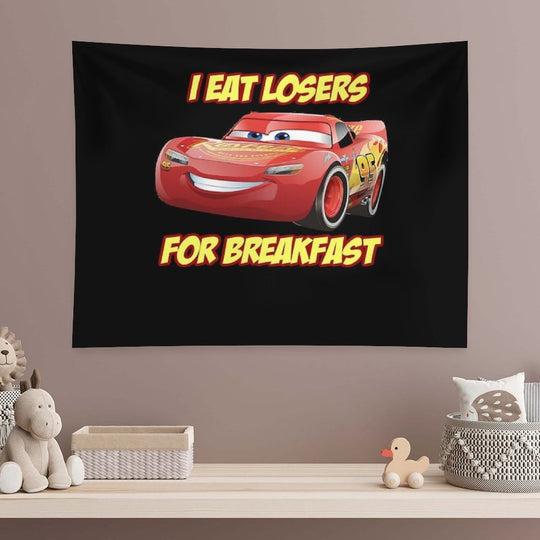 Lightning Mcqueen from Cars Tapestry