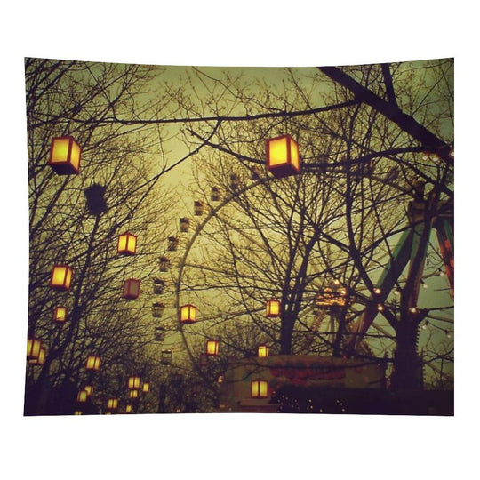 Fairy Wheel Tapestry