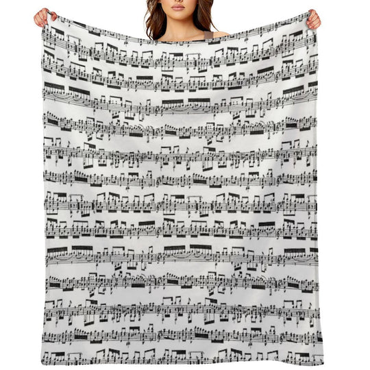 Sheet Music Premium Throw Blanket