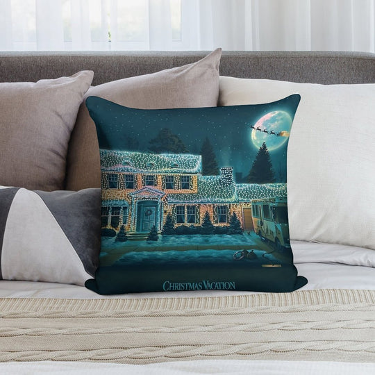 National Lampoon's Christmas Vacation Soft Durable Construction Throw Pillow