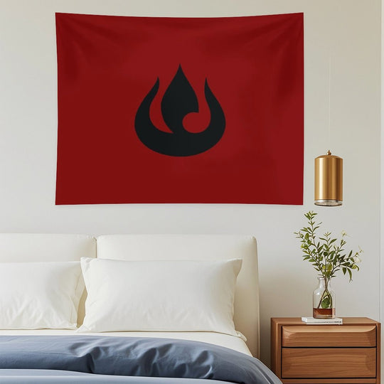 Fire Nation Banner Tapestry