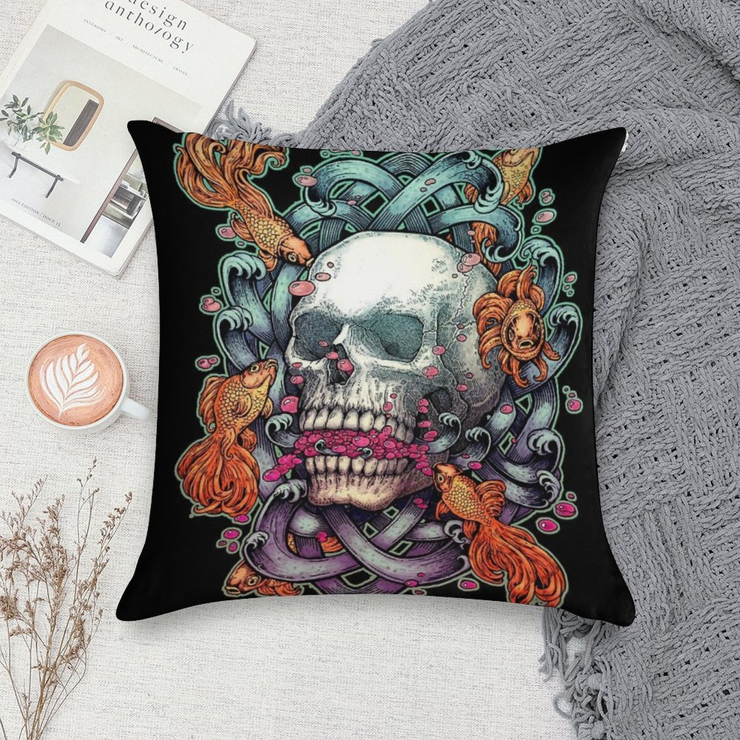 Short Term Dead Memory Soft Washable Throw Pillow