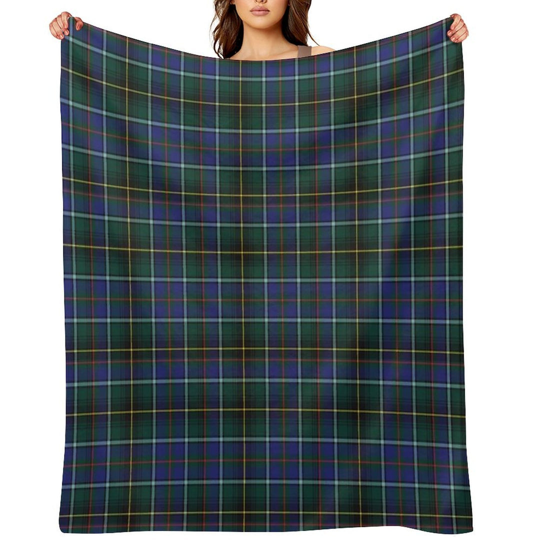 Clan MacInnes Tartan Anti-pilling Throw Blanket