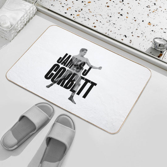 James J Corbett  Dirt-Trapping Bath Mat
