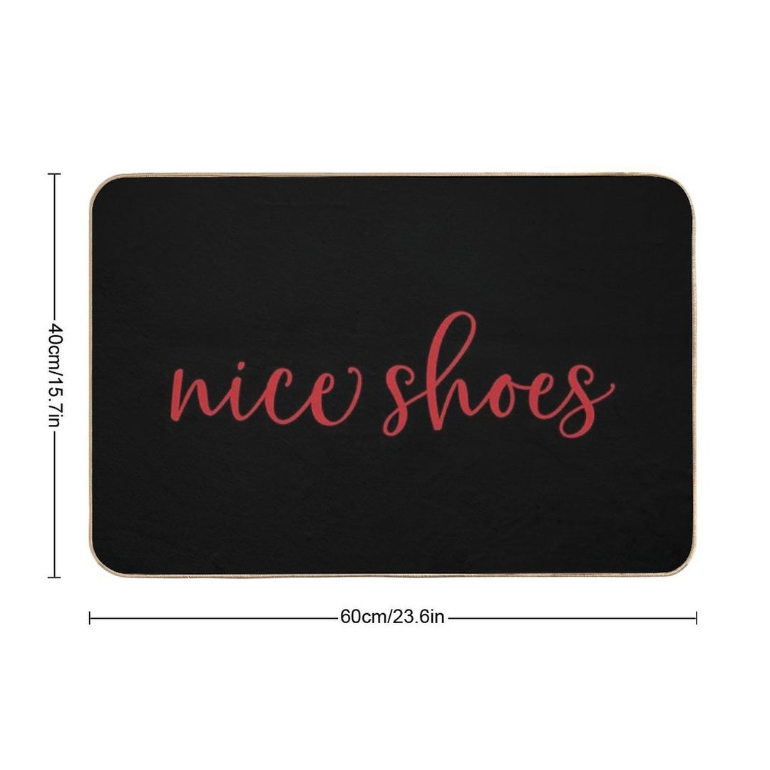 Nice Shoes  Doormat  Long-Lasting Bath Mat