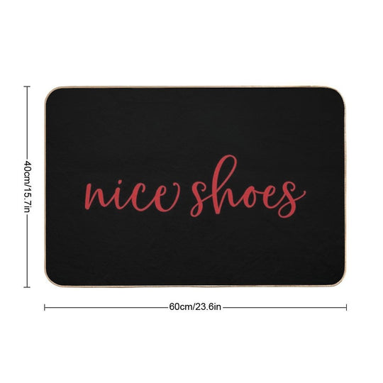 Nice Shoes  Doormat  Long-Lasting Bath Mat