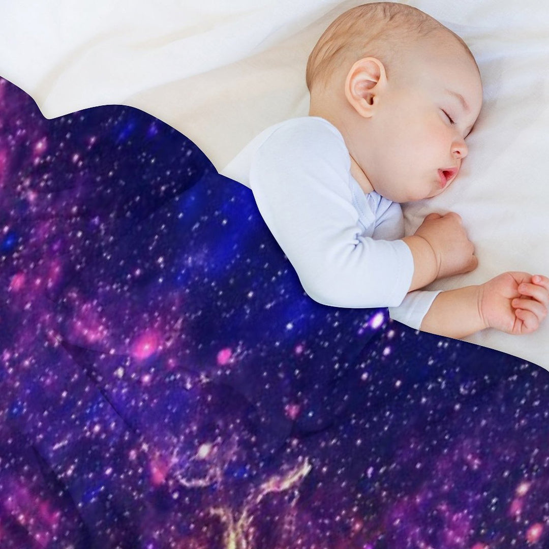 Galaxy Compact Throw Blanket
