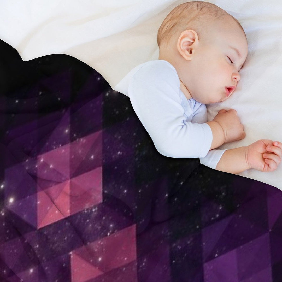 Space Shrink-resistant Throw Blanket