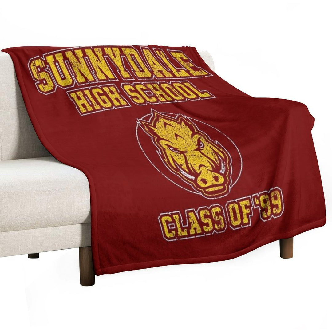Sunnydale High School Class of '99 Machine-washable Throw Blanket
