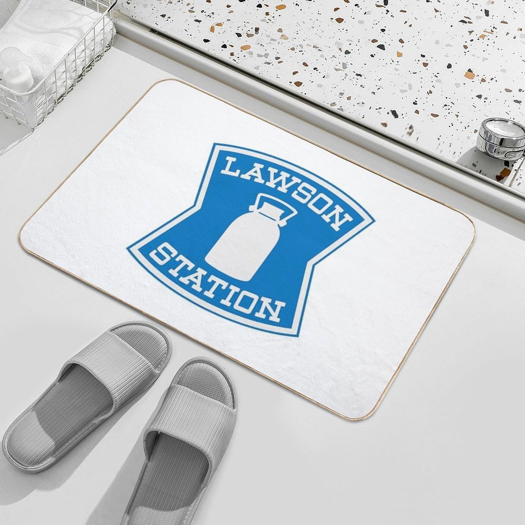 Lawson Station - Japanese Convenience Store  Odorless Bath Mat