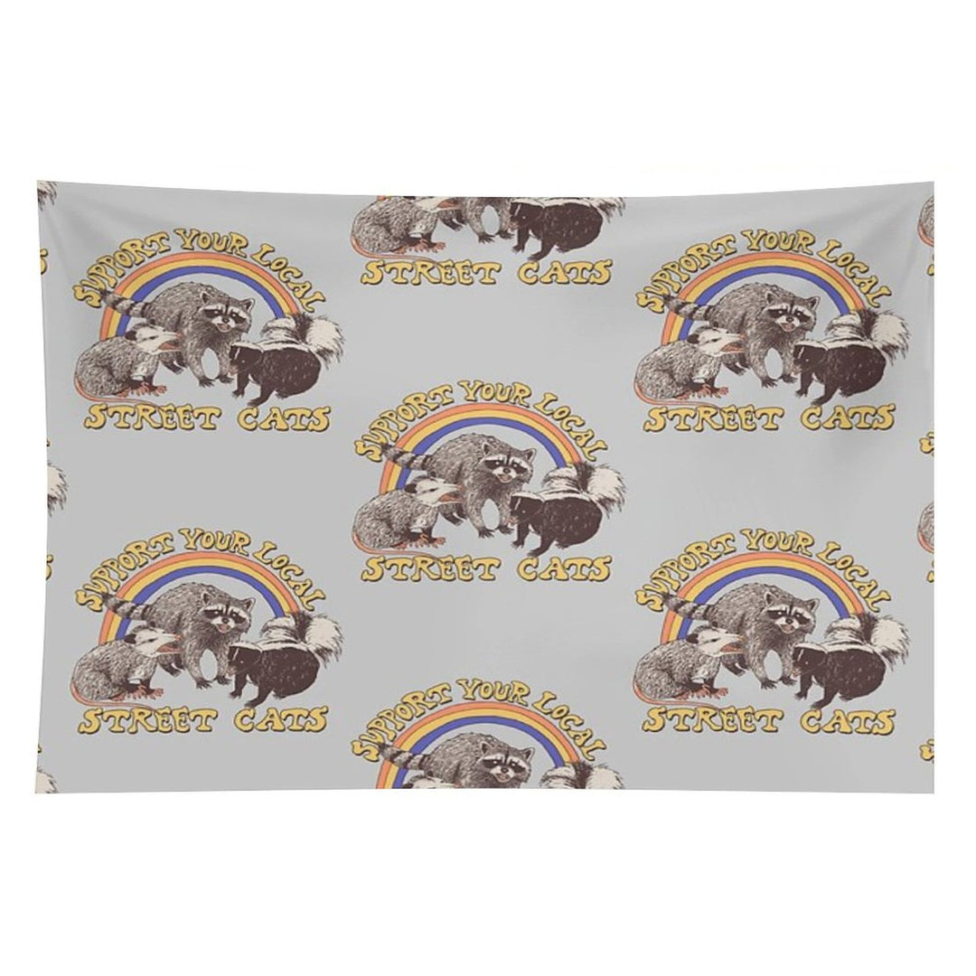 Street Cats Tapestry