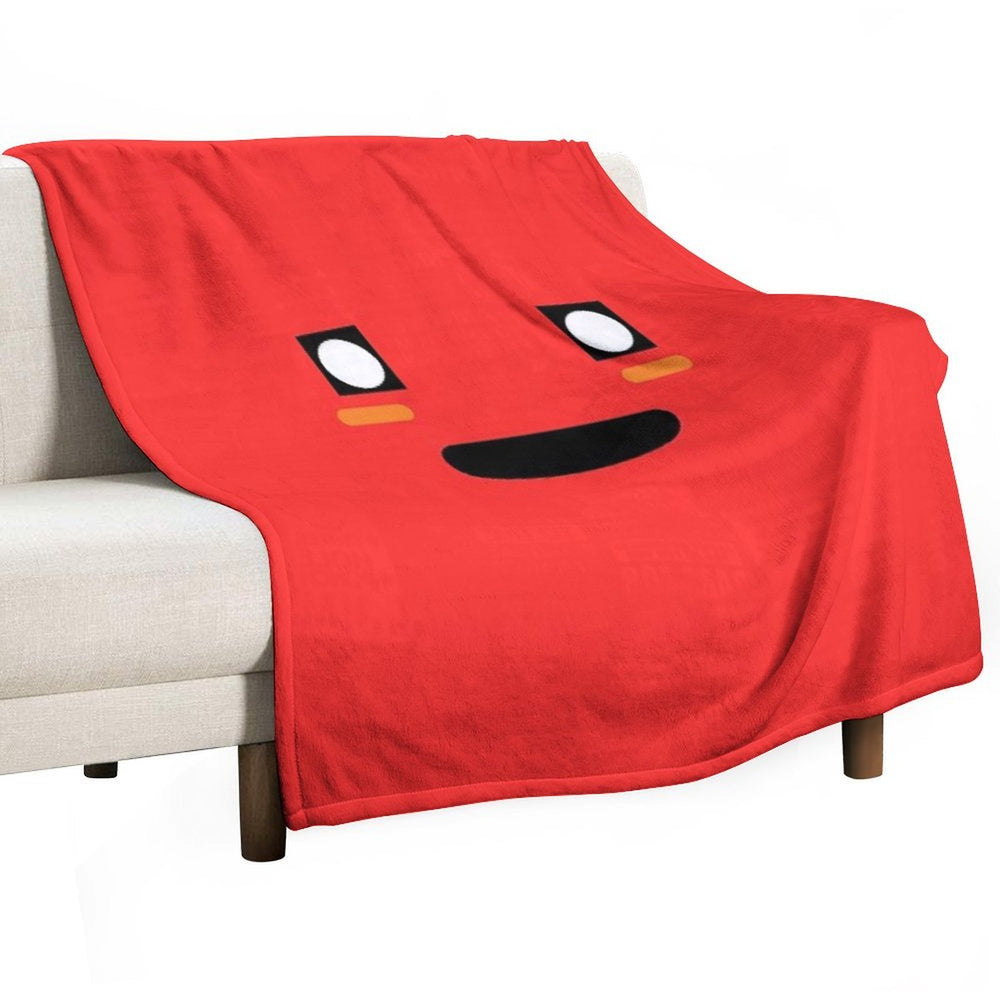 Cute Miata Face Compact Throw Blanket
