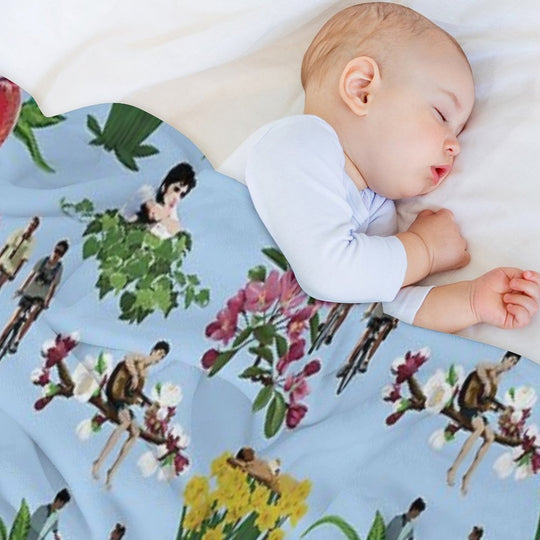 Call Me By Your Name Pattern Versatility Throw Blanket