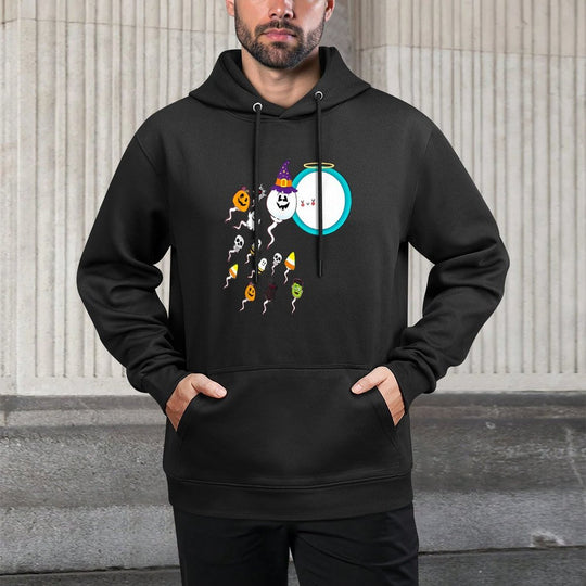 Sperm Load Funny Halloween Layering Staple Hoodie