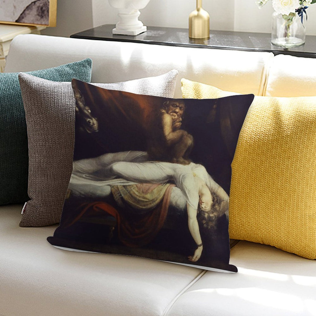 Henry Fuseli - The Nightmare1781 Soft Warmth Comfort Throw Pillow