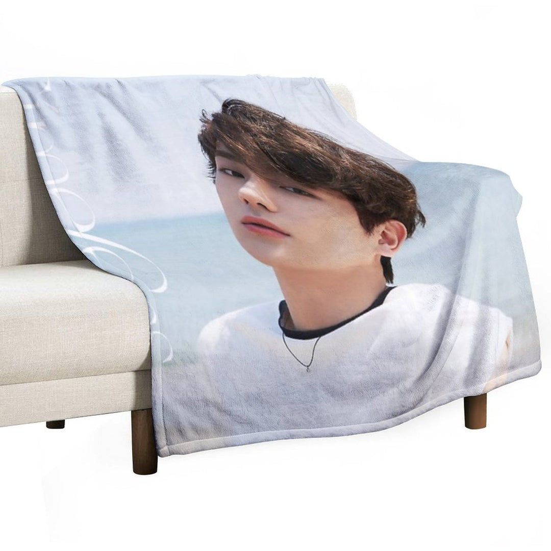 The Boyz Hyunjae Timeless Velvety-soft Throw Blanket