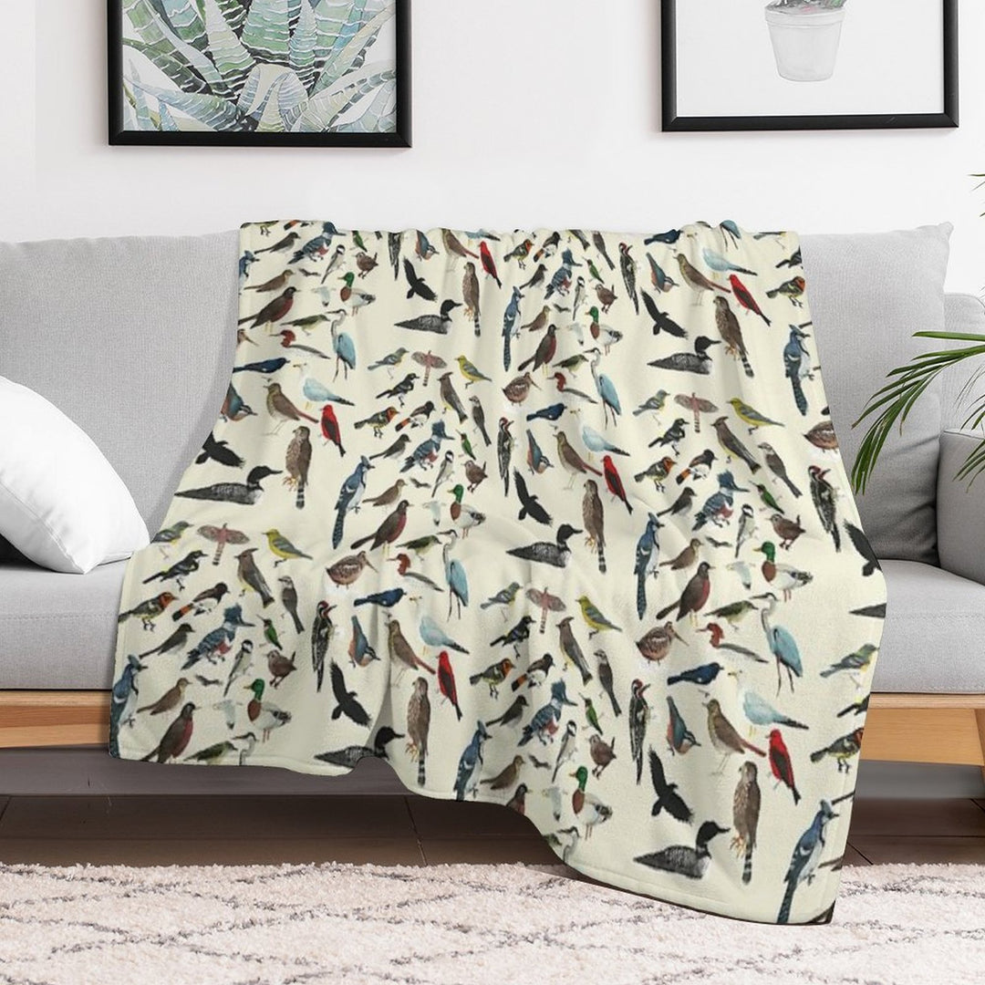 Bird Fanatic Gift-ready Throw Blanket