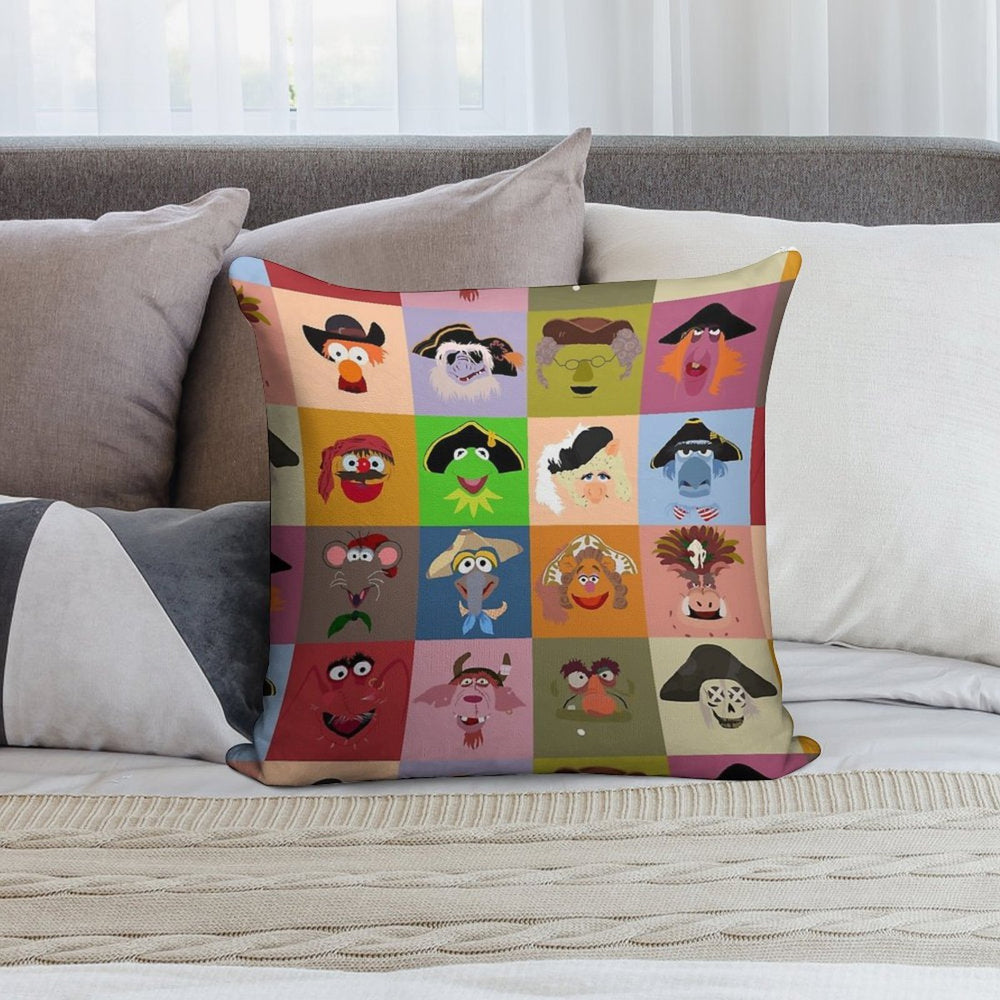 Treasure Island Pirates Soft Ultra-Soft Texture Throw Pillow