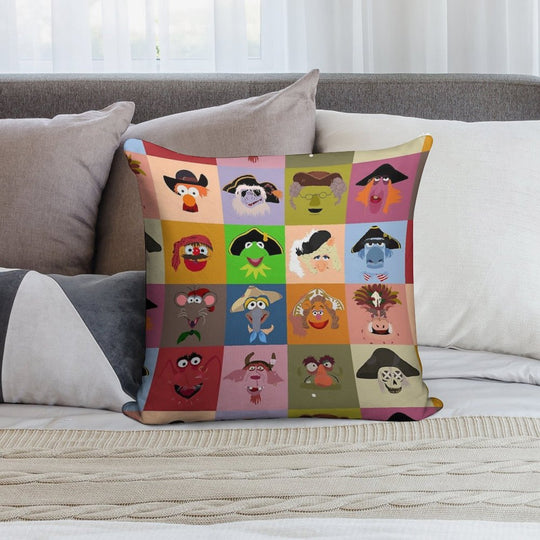 Treasure Island Pirates Soft Ultra-Soft Texture Throw Pillow