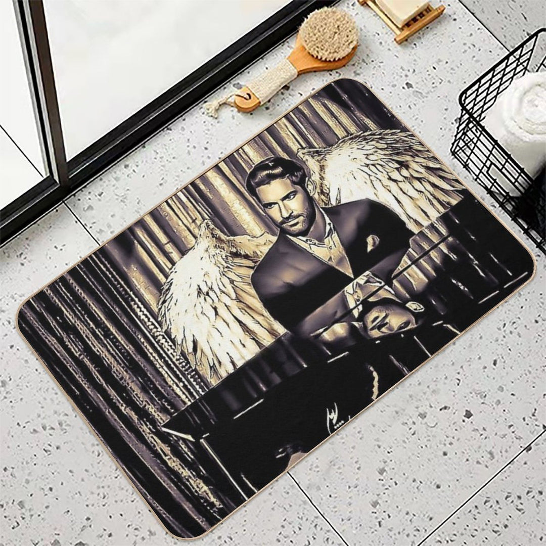 Goodbye Lucifer  Long-Lasting Bath Mat