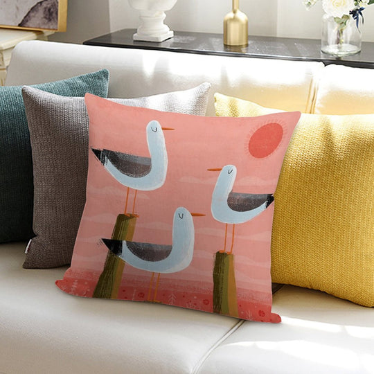 Three Gulls Soft Durable Construction Throw Pillow