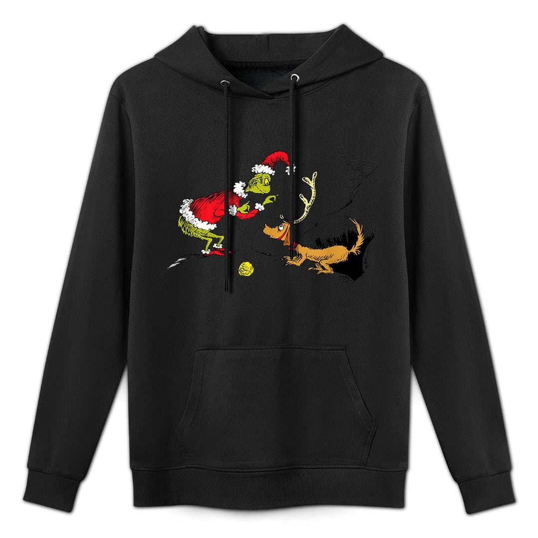 Dr. Seuss Reindeer T-shirt Durable Construction Hoodie
