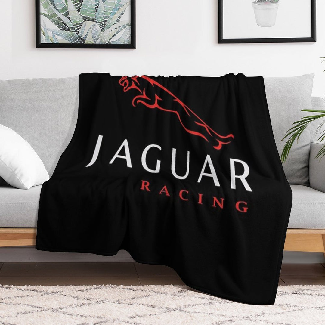 Serene Jaguar Cars Land Rover Logo BMeadows Compact Throw Blanket