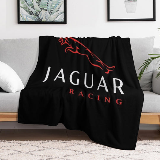 Serene Jaguar Cars Land Rover Logo BMeadows Compact Throw Blanket