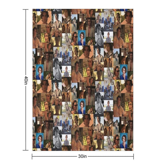 John B (Chase Stokes) Easy Care Throw Blanket