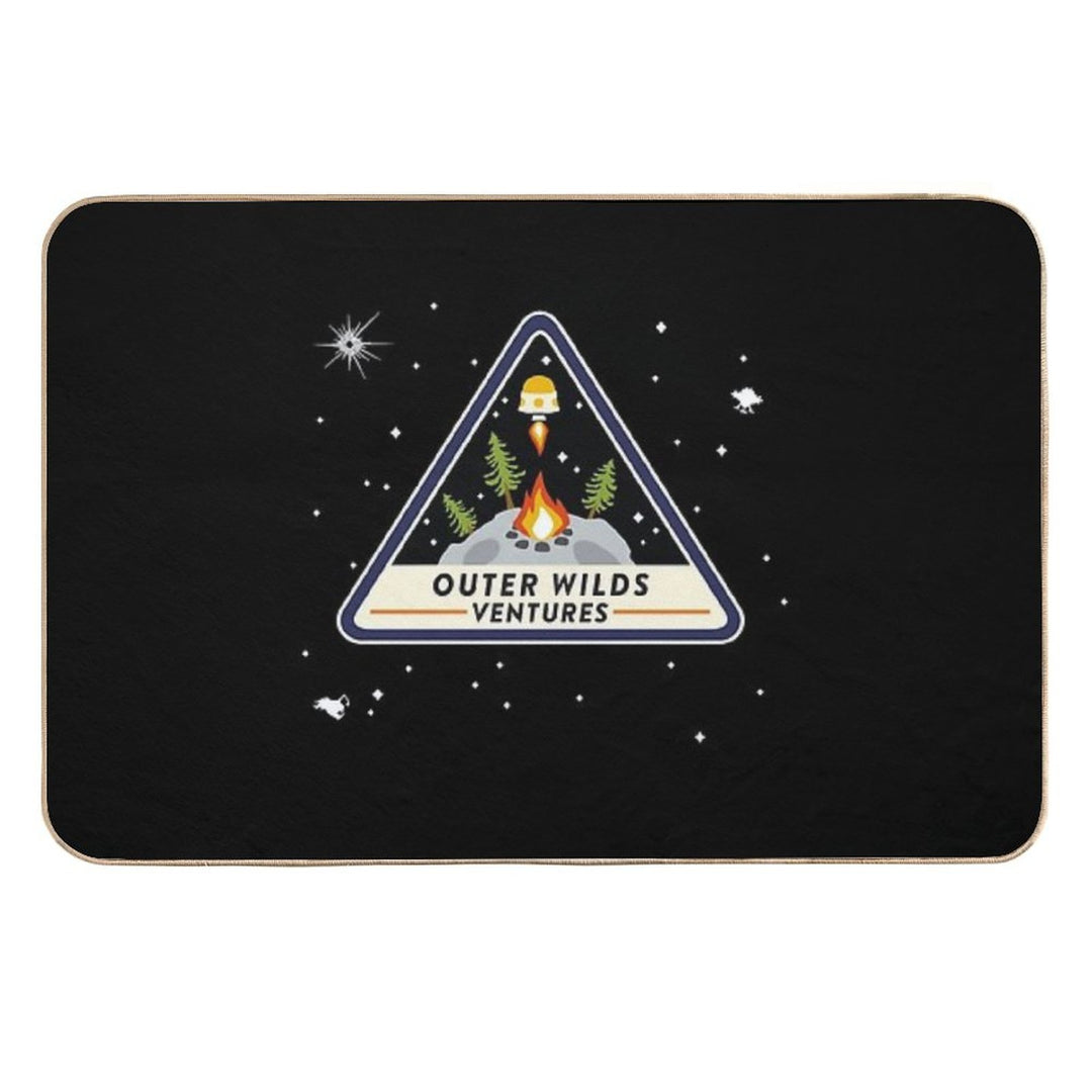 Outer Wilds Ventures Patch Essential .  Dirt-Trapping Bath Mat