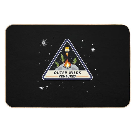 Outer Wilds Ventures Patch Essential .  Dirt-Trapping Bath Mat