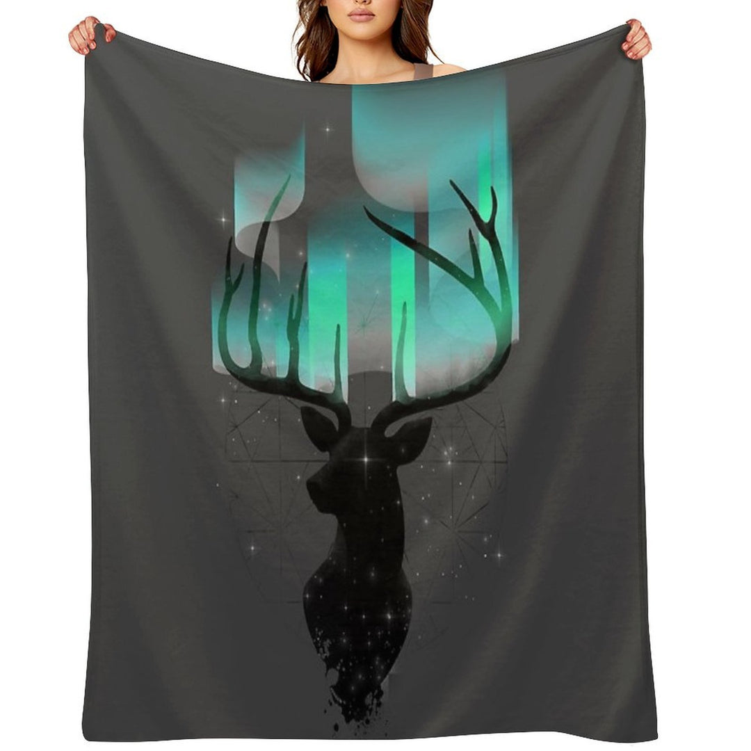 Northern Lights Eco-conscious Throw Blanket
