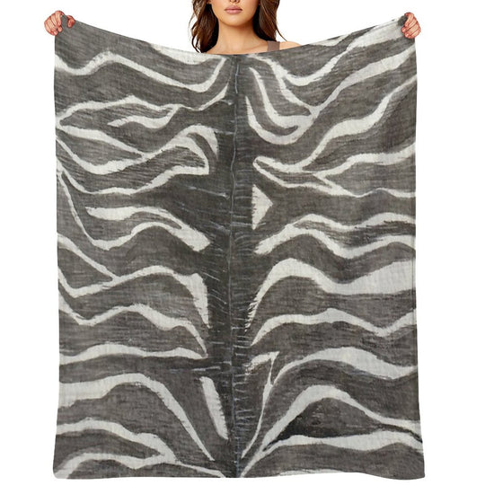 Zebra Comfort Throw Blanket