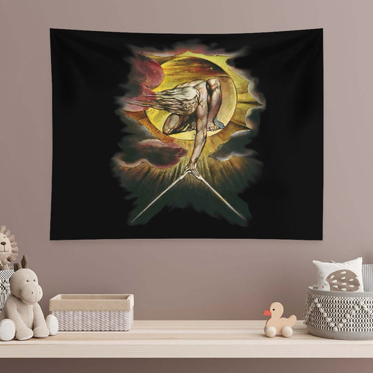 William Blake The Ancient of Days Tapestry