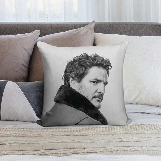 Pedro Pascal Soft Multiple Sizes Throw Pillow