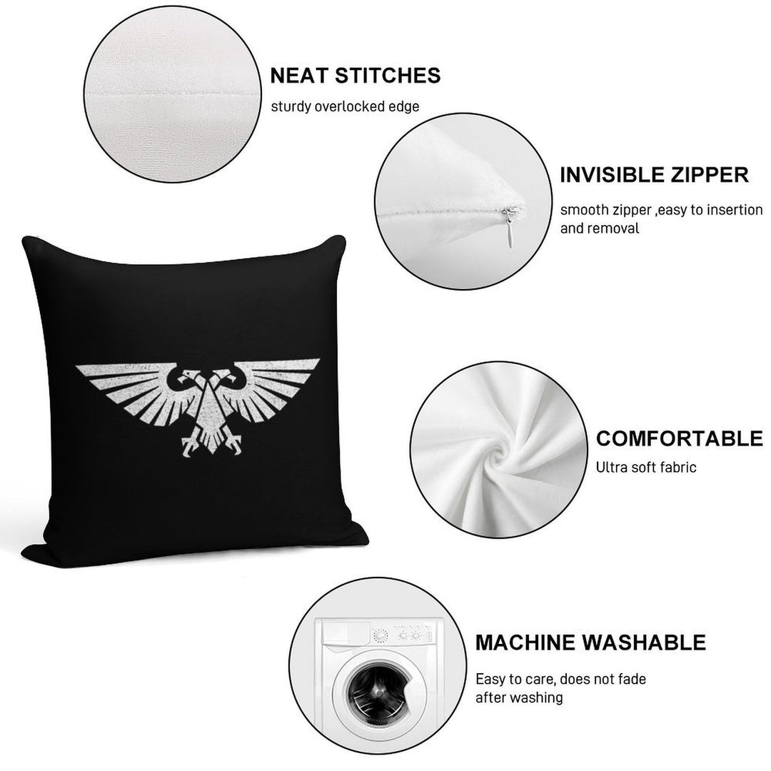 Imperial Aquila Symbol Soft Anti-Pilling Throw Pillow