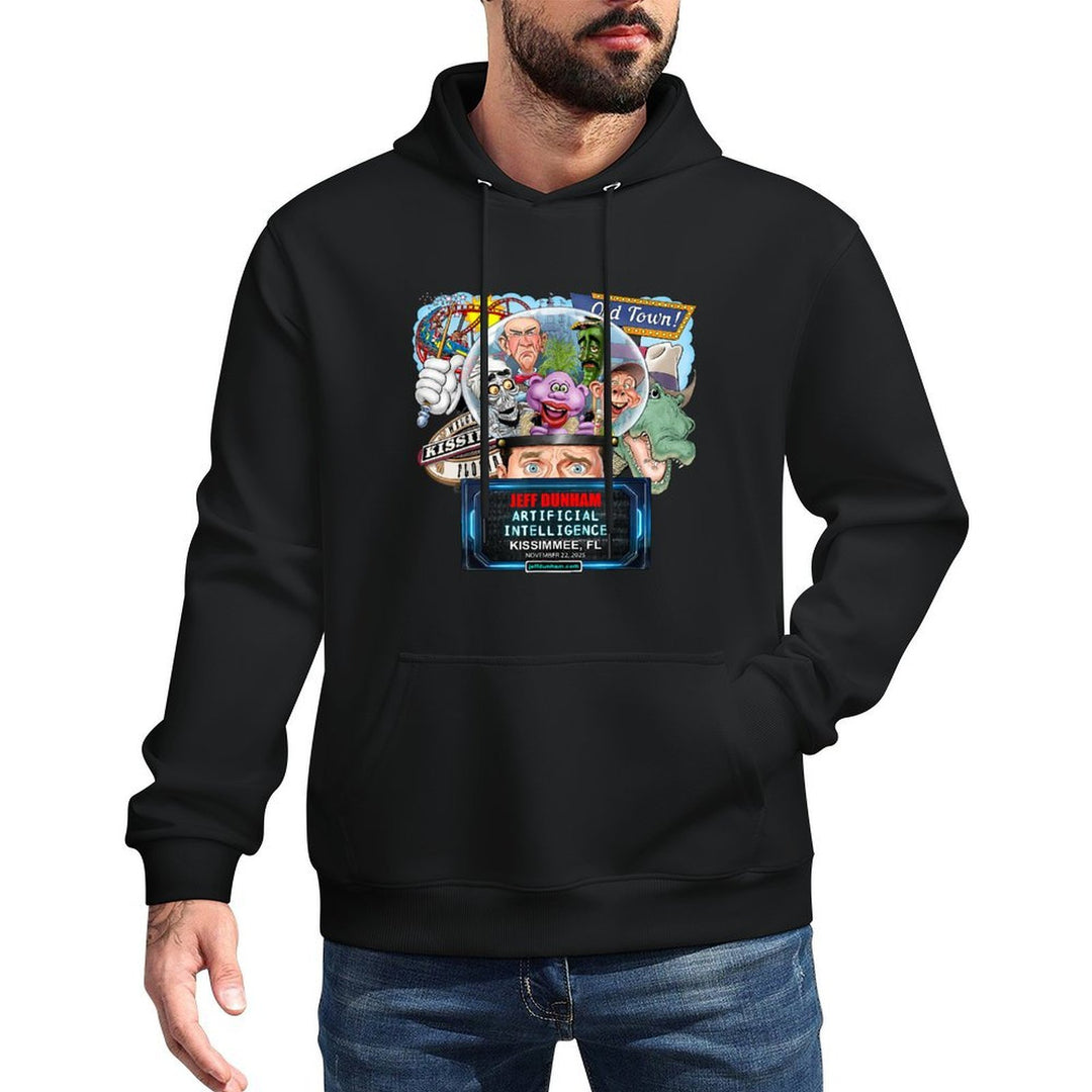 Jeff Dunham Kissimmee, FL Machine Washable Hoodie