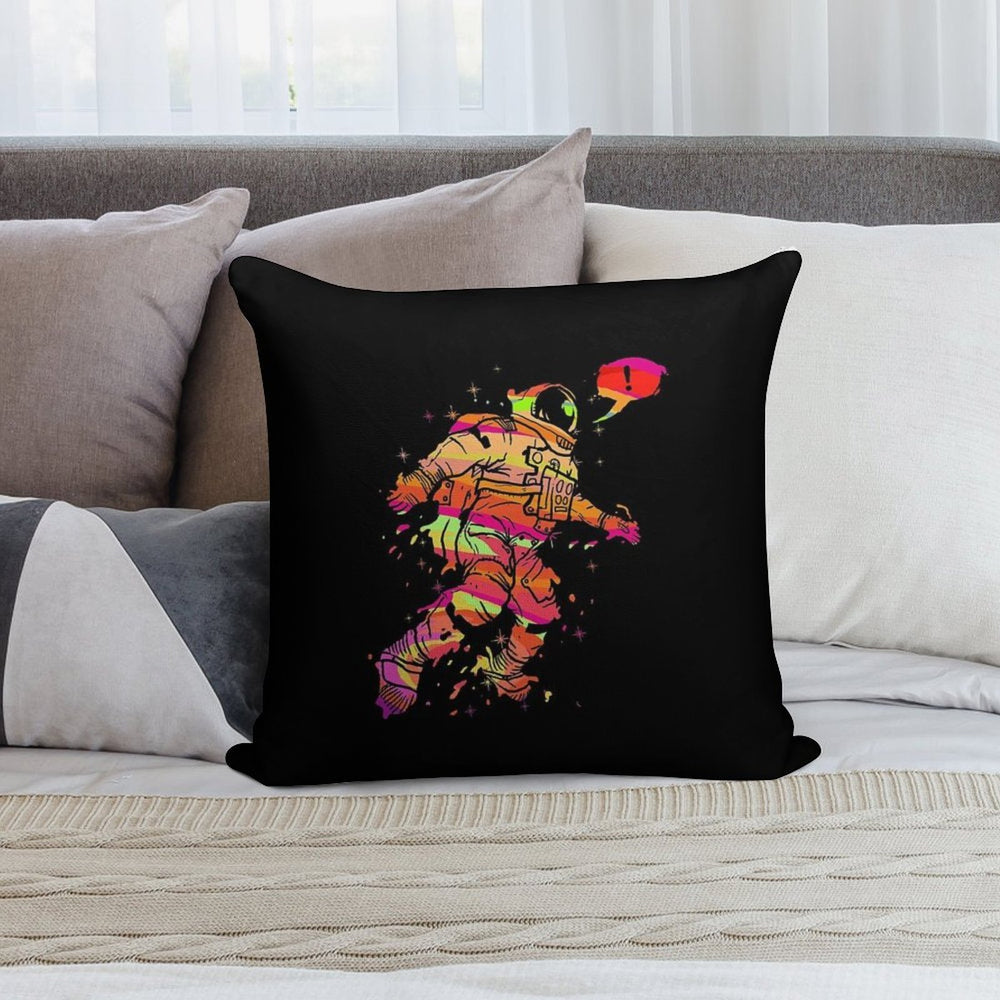 Spaced Out Soft Skin-Friendly Throw Pillow