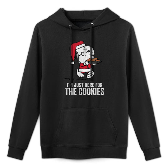Peanuts Snoopy More Christmas Cookies Versatile Streetwear Hoodie