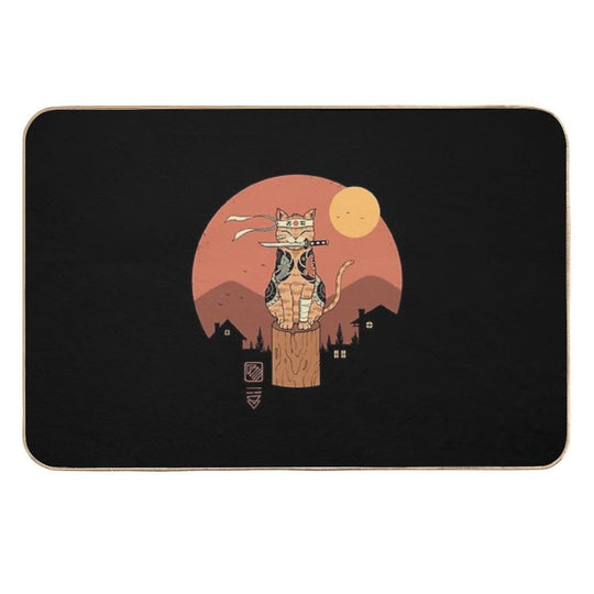 Catana NInja  Easy To Clean Bath Mat